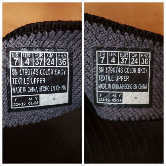 Skechers Goga Mat Flip Flops Womens 7 Thong Sandals Black Gray 179074S - Picture 7 of 8